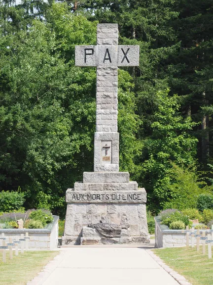 Military cemetry of Wettstein, Elzas (Frankrijk)